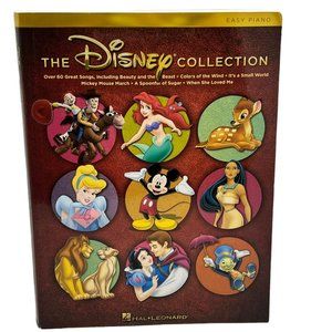 The Disney Collection Easy Piano Music Songbook Hal-Leonard